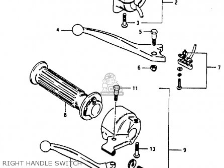 RIGHT HANDLE SWITCH - GP100U 1990 (L)