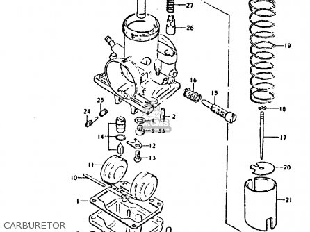 Suzuki GP125 1978 (C) (E01 E02 E04 E06 E13 E17 E18 E21 E22 E24 E30 ...