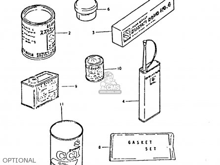 OPTIONAL - GP125 1978 (C) (E01 E02 E04 E06 E13 E17 E18 E21 E22 E24 E30)