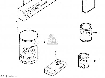 OPTIONAL - GP125 1983 (D) (E02 E04 E17 E18 E21 E22 E41)
