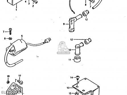 ELECTRICAL - GP125U 1981 (X) SWEDEN GREECE (E17 E41)