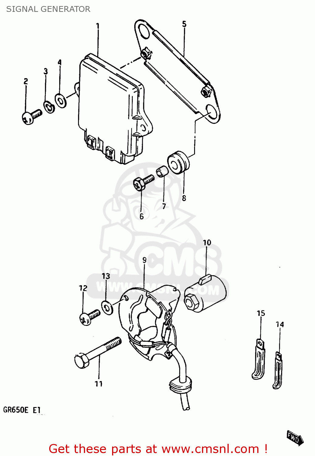 SIGNAL GENERATOR GR650 1983 (D) (E01 E02 E04 06 15 16 17 18 21 22 24 25 26 34 39)