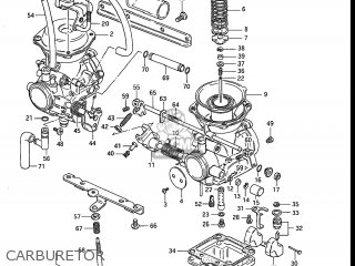 CARBURETOR - GR650 TEMPTER 1983 (D) USA (E03)