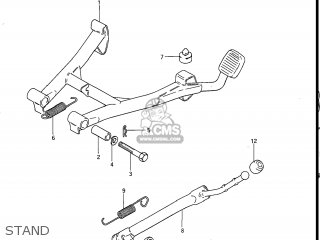 STAND - GR650 TEMPTER 1983 (D) USA (E03)