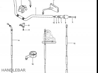 HANDLEBAR - GR650X TEMPTER 1983 (D) USA (E03)