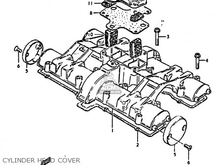 CYLINDER HEAD COVER - GS1000 1978 (C) GENERAL EXPORT (E01)
