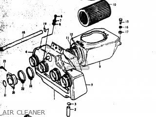 AIR CLEANER - GS1000 1978 (C) USA (E03)
