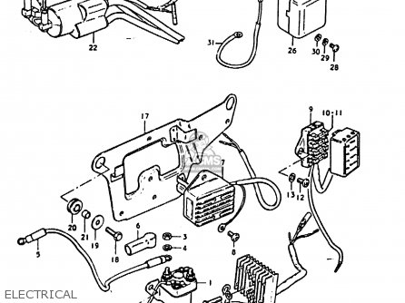 Suzuki Gs1000 1979 (n) General Export (e01) parts list ... gs1000 wiring diagram 