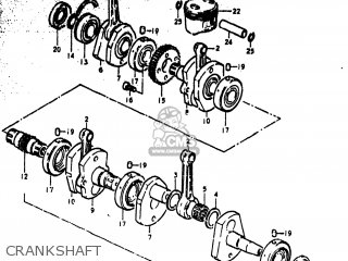 CRANKSHAFT - GS1000 1979 (N) USA (E03)