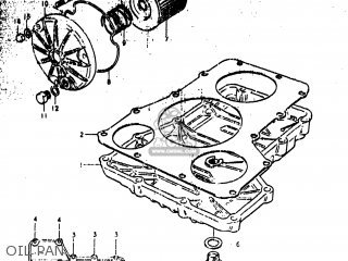 OIL PAN - GS1000 1979 (N) USA (E03)