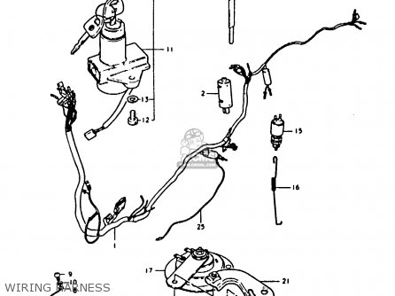 Suzuki GS1000 1979 (S) GENERAL EXPORT (E01) parts lists and schematics