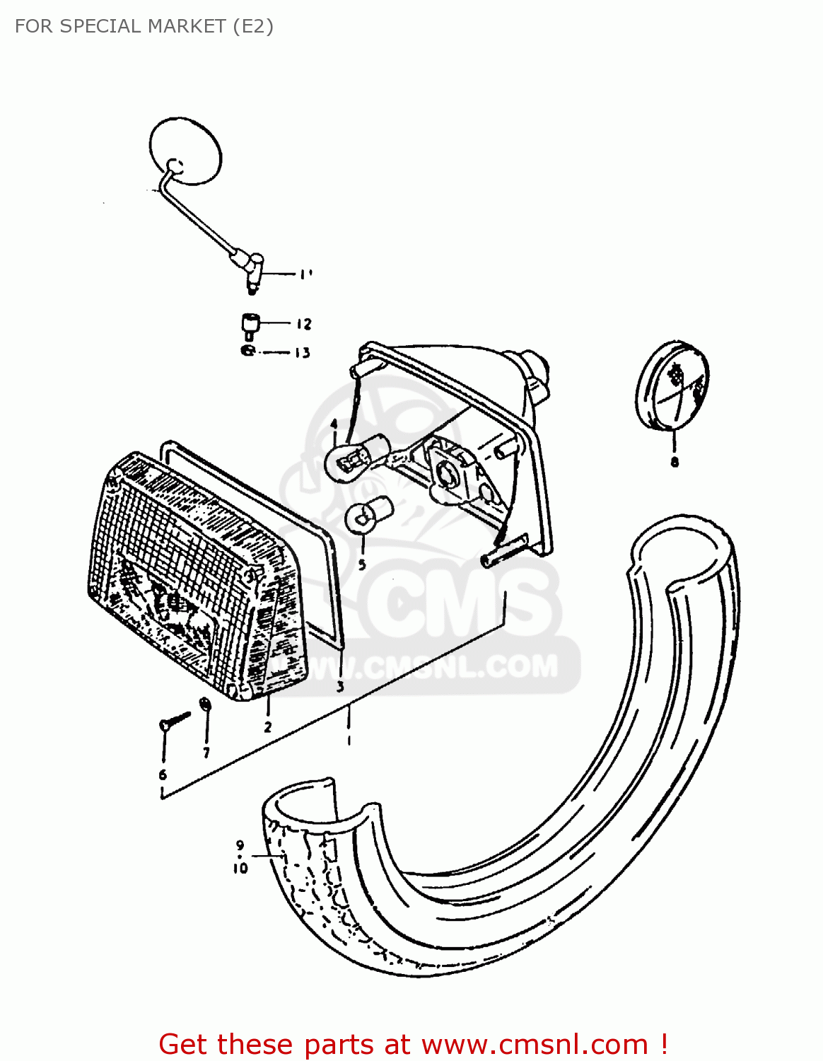 FOR SPECIAL MARKET (E2) GS1000 1979 (S) GENERAL EXPORT (E01)