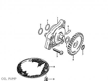OIL PUMP - GS1000 1979 (S) GENERAL EXPORT (E01)