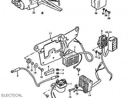ELECTICAL - GS1000 1979 (S) GENERAL EXPORT (E01)