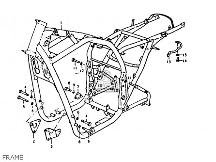 FRAME - GS1000 1979 (S) GENERAL EXPORT (E01)