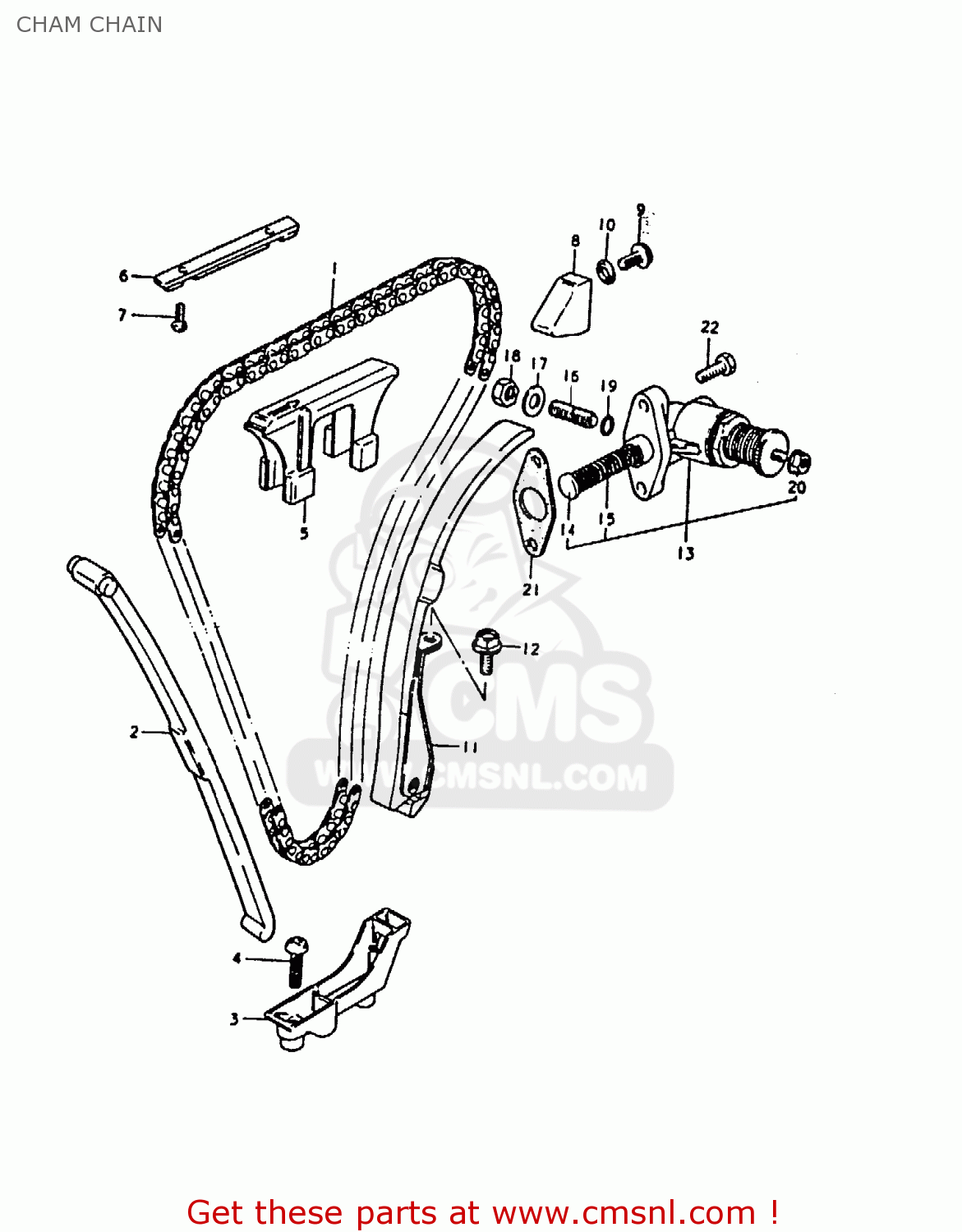 CHAM CHAIN GS1000 1980 (T) (E01 E02 E22 E24)