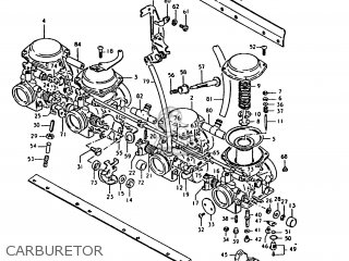 CARBURETOR - GS1000 1980 (T) (E01 E02 E22 E24)