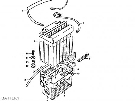 BATTERY - GS1000 1980 (T) (E01 E02 E22 E24)