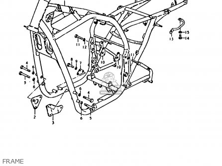 FRAME - GS1000 1980 (T) (E01 E02 E22 E24)