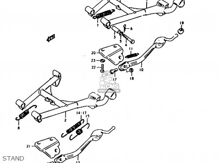 STAND - GS1000 1980 (T) (E01 E02 E22 E24)