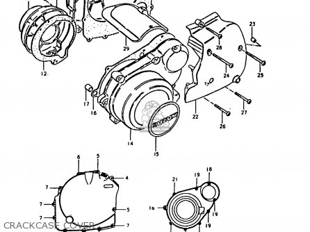 CRACKCASE COVER - GS1000 1980 (T) (E01 E02 E22 E24)