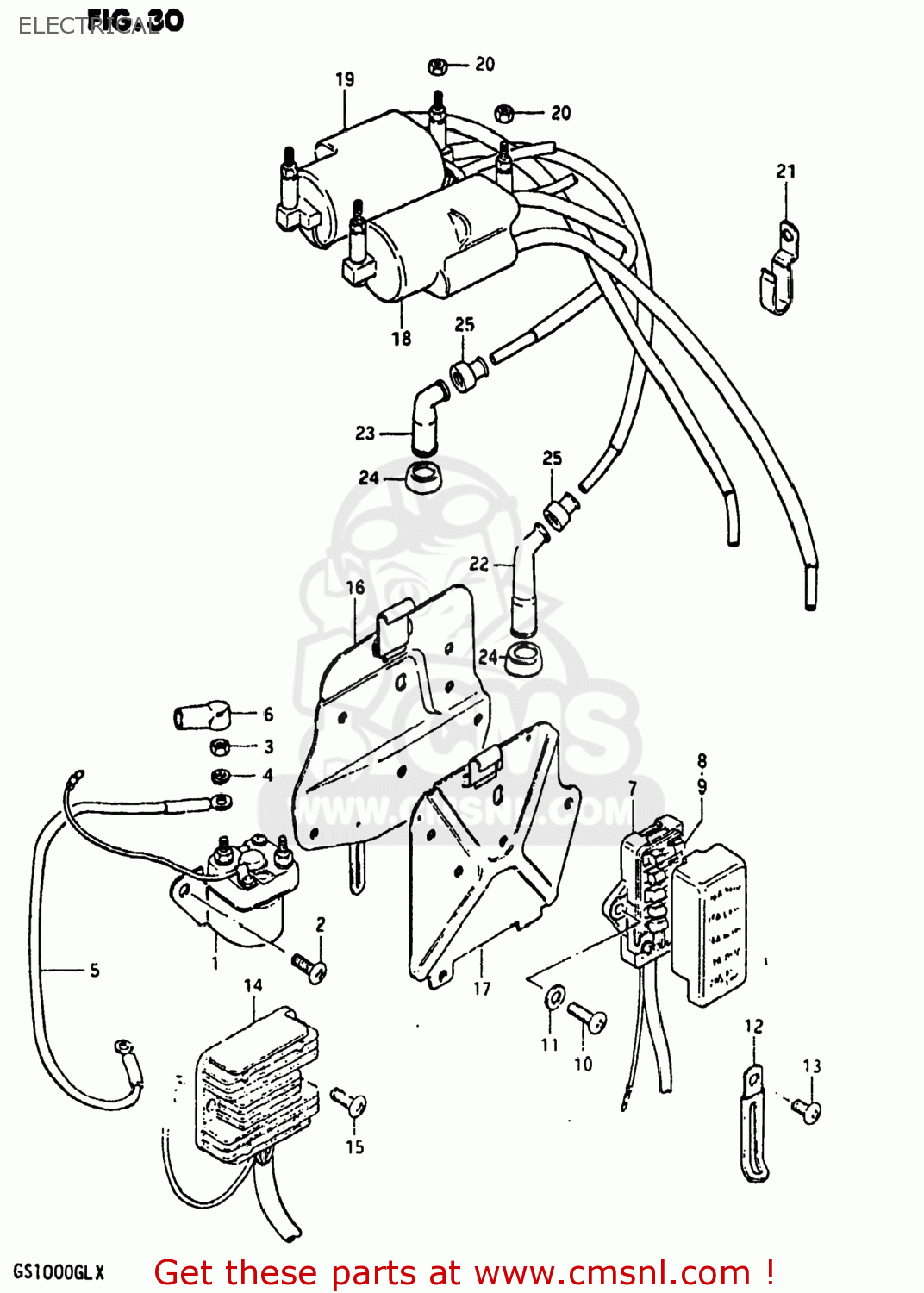 ELECTRICAL GS1000 1980 (T) USA (E03)