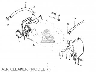 AIR CLEANER (MODEL T) - GS1000 1980 (T) USA (E03)