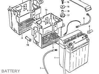 BATTERY - GS1000 1980 (T) USA (E03)