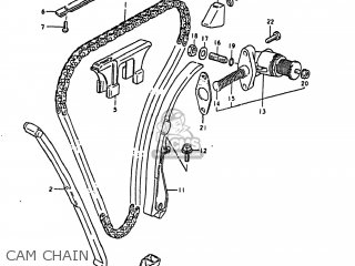 CAM CHAIN - GS1000 1980 (T) USA (E03)