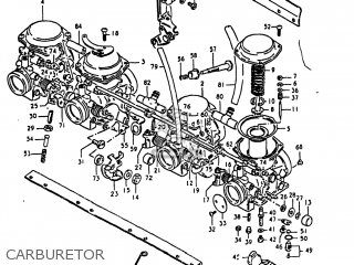 CARBURETOR - GS1000 1980 (T) USA (E03)