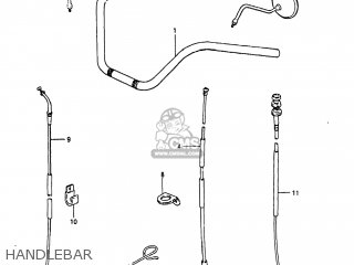 HANDLEBAR - GS1000 1980 (T) USA (E03)