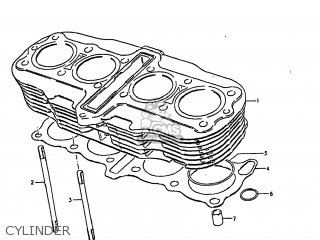 CYLINDER - GS1000 1981 (X) USA (E03)