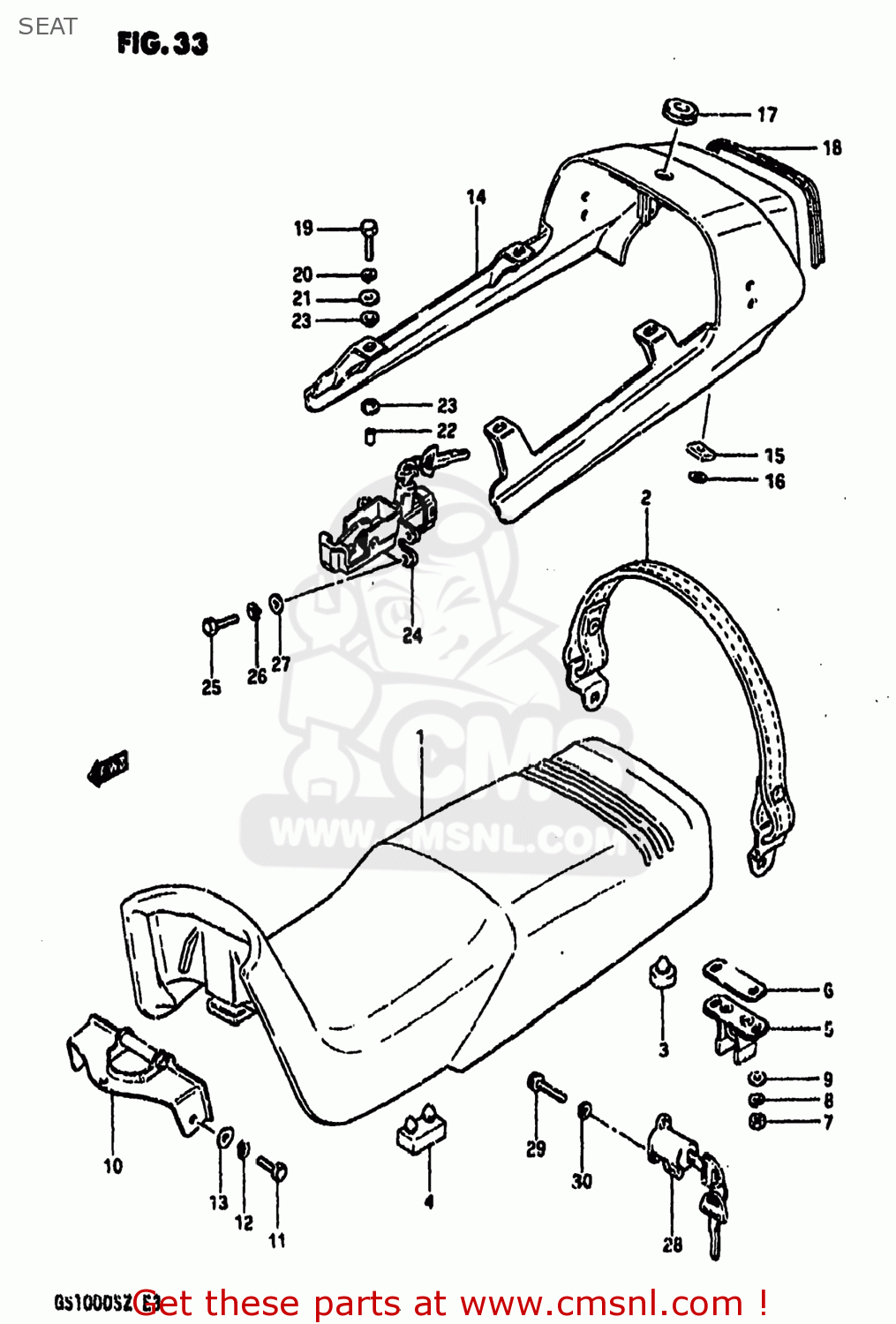 SEAT GS1000 1982 (Z) USA (E03)