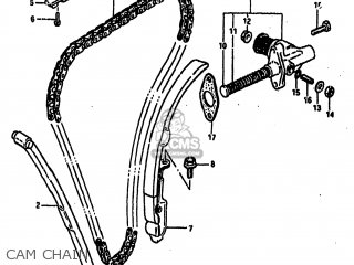 CAM CHAIN - GS1000 1982 (Z) USA (E03)