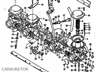 CARBURETOR - GS1000 1982 (Z) USA (E03)