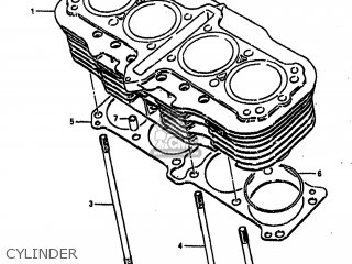 CYLINDER - GS1000 1982 (Z) USA (E03)