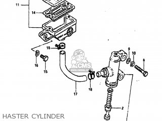 HASTER CYLINDER - GS1000 1982 (Z) USA (E03)