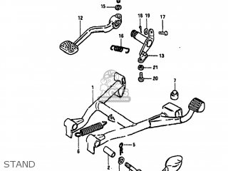 STAND - GS1000 1982 (Z) USA (E03)
