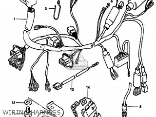 WIRING HARNESS - GS1000 1982 (Z) USA (E03)
