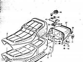 SEAT (GS1000C - GS1000C 1978 (C) USA (E03)