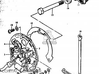 CONTACT BREAKER - GS1000C 1979 (N) USA (E03)