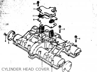 CYLINDER HEAD COVER - GS1000C 1979 (N) USA (E03)