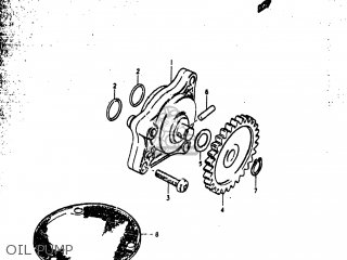 OIL PUMP - GS1000C 1979 (N) USA (E03)