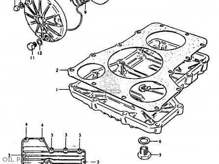 OIL PAN - GS1000E 1979 (N) GENERAL EXPORT (E01)