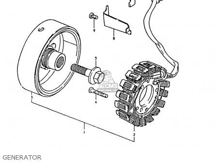 GENERATOR - GS1000E 1980 (T) (E01 E02 E04 E17 E18 E21 E22 E24 E25 E26 E30 39