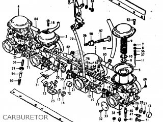 CARBURETOR - GS1000E 1980 (T) USA (E03)