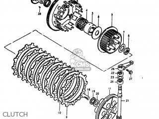 CLUTCH - GS1000E 1980 (T) USA (E03)