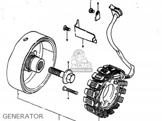 GENERATOR - GS1000E 1980 (T) USA (E03)
