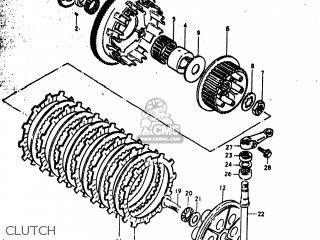 CLUTCH - GS1000EC 1978 (C) USA (E03)