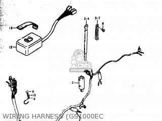 WIRING HARNESS (GS1000EC - GS1000EC 1979 (N) USA (E03)